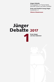 Cover von Jünger-Debatte 1/2017