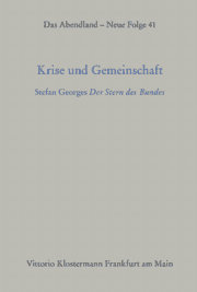 Cover von Krise und Gemeinschaft