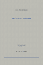 Cover von Freiheit zur Wahrheit