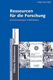 Cover von Ressourcen für die Forschung