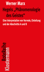 Cover von Hegels 'Phänomenologie des Geistes'