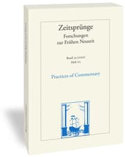 Cover von Practices of Commentary