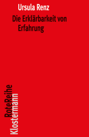 Cover von Die Erklärbarkeit von Erfahrung