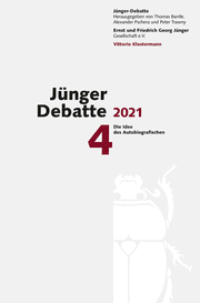 Cover von Jünger-Debatte 4/2021