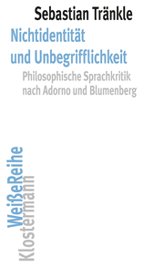 Cover von Nichtidentität und Unbegrifflichkeit
