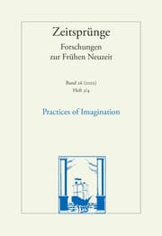 Cover von Praktiken der Imagination/Practices of Imagination