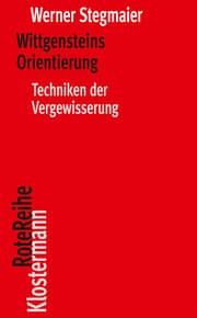 Cover von Wittgensteins Orientierung