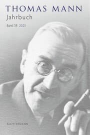 Cover von Thomas Mann Jahrbuch Band 38 (2025)