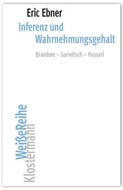 Cover von Inferenz und Wahrnehmungsgehalt