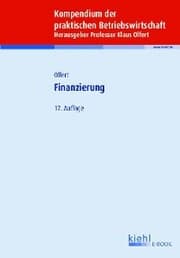 Cover von Finanzierung