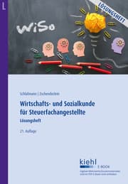 Cover von Wirtschafts- und Sozialkunde für Steuerfachangestellte - Lösungsheft