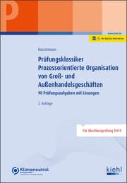 Cover von Prüfungsklassiker Prozessorientierte Organisation von Groß- und Außenhandelsgeschäften