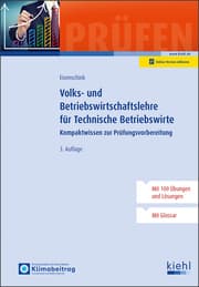 Cover von Volks- und Betriebswirtschaftslehre für Technische Betriebswirte