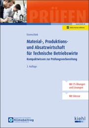 Cover von Material-, Produktions- und Absatzwirtschaft für Technische Betriebswirte