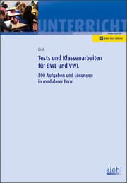Cover von Tests und Klassenarbeiten in BWL und VWL