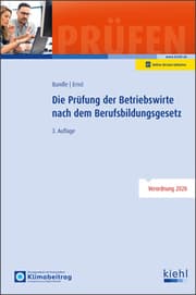 Cover von Die Prüfung der Betriebswirte nach dem Berufsbildungsgesetz