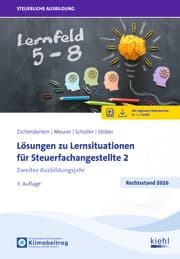 Cover von Lösungen zu Lernsituationen für Steuerfachangestellte 2
