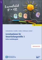 Cover von Lernsituationen für Steuerfachangestellte 3