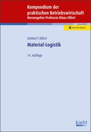 Cover von Material-Logistik