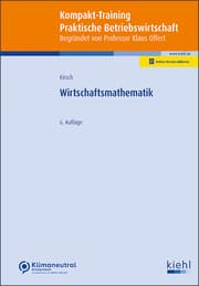 Cover von Wirtschaftsmathematik