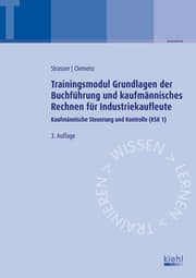 Cover von Trainingsmodul Grundlagen der Buchführung und kaufmännisches Rechnen für Industriekaufleute