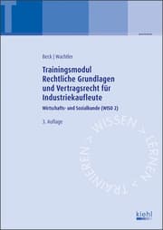 Cover von Trainingsmodul Rechtliche Grundlagen und Vertragsrecht für Industriekaufleute