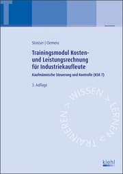 Cover von Trainingsmodul Kosten- und Leistungsrechnung für Industriekaufleute