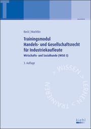 Cover von Trainingsmodul Handels- und Gesellschaftsrecht für Industriekaufleute