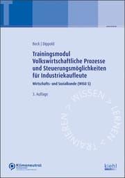Cover von Trainingsmodul Volkswirtschaftliche Prozesse und Steuerungsmöglichkeiten für Industriekaufleute