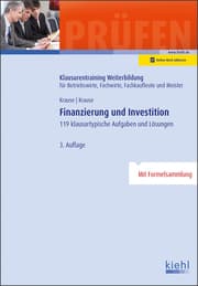 Cover von Finanzierung und Investition