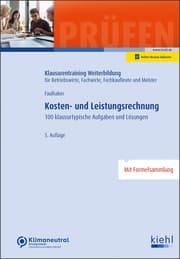 Cover von Kosten- und Leistungsrechnung