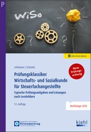 Cover von Prüfungsklassiker Wirtschafts- und Sozialkunde für Steuerfachangestellte