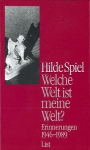 Cover von Welche Welt ist meine Welt?