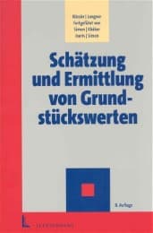 Cover von Schätzung und Ermittlung von Grundstückswerten