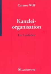 Cover von Kanzleiorganisation