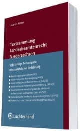 Cover von Textsammlung Landesbeamtenrecht Niedersachsen