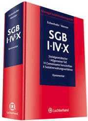 Cover von Kommentar zum SGB I/IV/X
