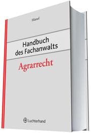 Cover von Handbuch des Fachanwalts Agrarrecht