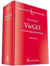 Cover von VwGO - Verwaltungsgerichtsordnung