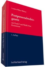 Cover von Postpersonalrechtsgesetz
