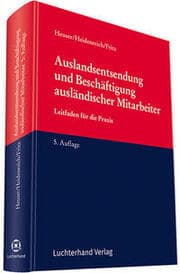 Cover von Auslandsentsendung und Beschäftigung ausländischer Mitarbeiter