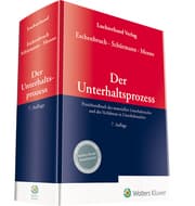 Cover von Der Unterhaltsprozess