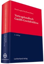 Cover von Vertragshandbuch GmbH-Geschäftsführer