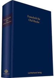Cover von Festschrift für Olaf Riecke