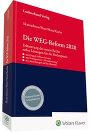 Cover von Die WEG-Reform 2020