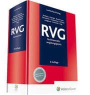 Cover von RVG-Rechtsanwaltsvergütungsgesetz