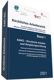 Cover von KAVO 2021 - Kirchliche Arbeits- und Vergütungsordnung
