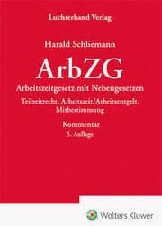 Cover von ArbZG - Kommentar