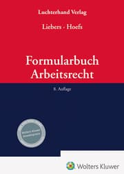 Cover von Formularbuch Arbeitsrecht