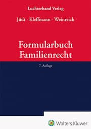 Cover von Formularbuch Familienrecht
